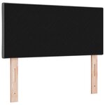 Tête de lit vidaXL Design Bloc Diamant Gris Foncé 100 cm Tissu