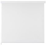 vidaXL Store roulant de douche 120x240 cm Blanc