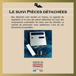 " LA GRISE "  boîte aux lettres 1 Porte. Structure mécano-soudée en tôles d’acier 10 et 15/10ème Dimensions et Serrure agréées la Poste