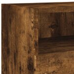 vidaXL Meubles TV muraux 2Pièces chêne fumé 100x30x30cm bois d'ingénierie