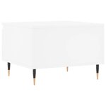 vidaXL Tables basses 2 Pièces blanc 50x46x35 cm bois d'ingénierie