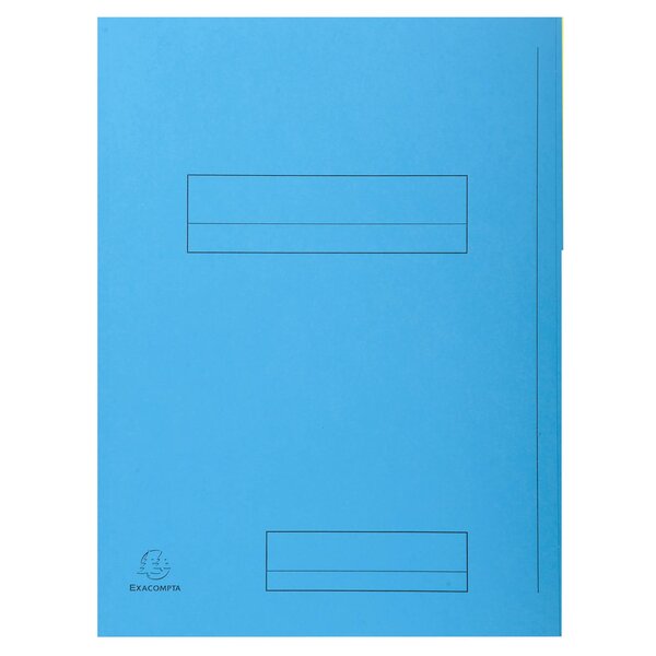 Paquet De 50 Chemises Imprimées 2 Rabats Super 210 - 24x32cm - Couleurs Assorties - X 5 - Exacompta