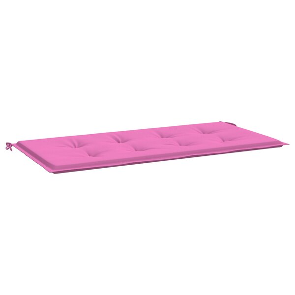 vidaXL Coussin de Banc de Jardin Rosa - 100x50x4 cm  Tissu Oxford