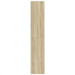 vidaXL Bibliothèque chêne sonoma 100x36x189 cm bois d'ingénierie