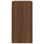 vidaXL Meuble TV Chêne marron 30 5x30x60 cm Bois d'ingénierie