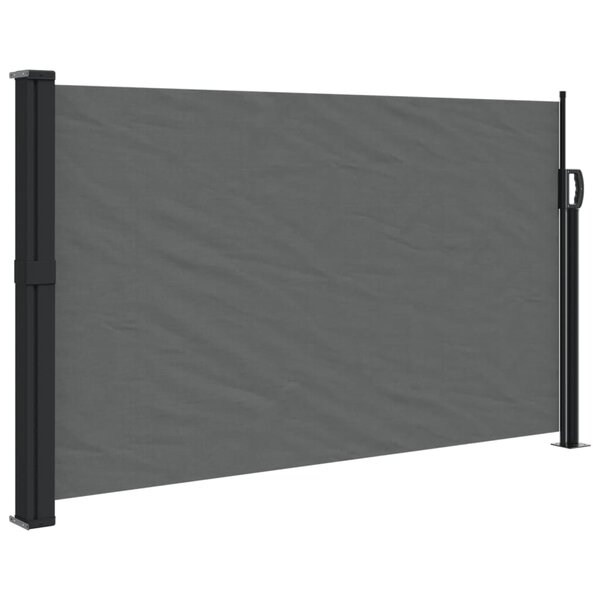 vidaXL Auvent latéral rétractable anthracite 120x300 cm
