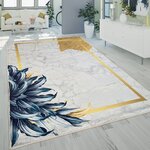 Tapis d'intérieur Feuille 120 x 180 cm - Blanc