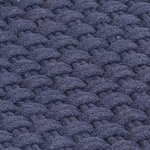 vidaXL Tapis rectangulaire Bleu marine 200x300 cm Coton