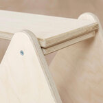 Jeu d'équilibre et motricité Montessori bois naturel et blanc