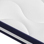 vidaXL Matelas à ressorts ensachés dureté moyenne 100x200 cm