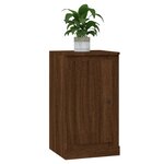 vidaXL Buffet chêne marron 37 5x35 5x67 5 cm bois d'ingénierie