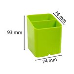 Pot À Crayons Pen-cube Magnétiques Iderama - Vert Anis - X 5 - Exacompta