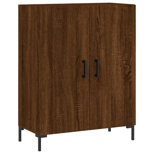 vidaXL Buffet chêne marron 69 5x34x90 cm bois d'ingénierie