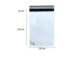 10 Enveloppes plastique opaques éco 60 microns n°2 - 230x330mm