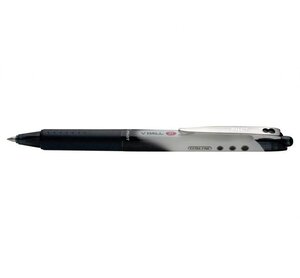 Stylo Roller Encre Liquide V-BALL 5 RT Pte Fine Noir PILOT