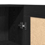 Bibliothèques vidaXL 2 Pièces Chêne Noir 165x30 5x150 cm Bois d'ingénierie