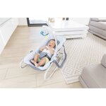 Babymoov transat pour bébé graphik bleu et gris