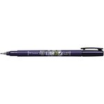 Feutre brush fudenosuke pointe dure noir x 6 tombow