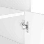 vidaXL Buffet blanc 73 5x35x75 cm bois d’ingénierie