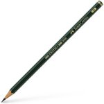 Crayon papier 9000 hexagonal mine 2mm 6B x 12 FABER-CASTELL