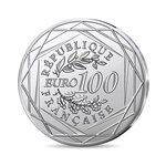 Joséphine Baker - Monnaie de 100€ Argent