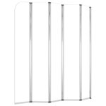 vidaXL Enclos de bain 120x140 cm Verre trempé Transparent