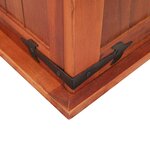 vidaXL Coffre de rangement 79x34x32 cm Bois d'acacia solide