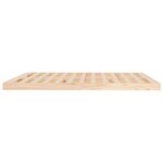 vidaXL Cadre de lit 180x200 cm Super King bois de pin massif