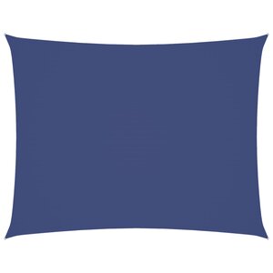 vidaXL Voile de parasol tissu oxford rectangulaire 2 5x4 m bleu