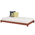 Lit enfant TEENY 80 x 160 rouge brique