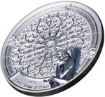 Pièce de monnaie en Argent 200 Francs g 93.3 (3 oz) Millésime 2024 NOTRE DAME