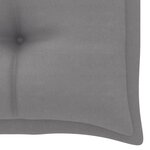 vidaXL Balancelle 2 places feuilles de palmier et coussin 202cm Bambou