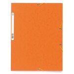 Chemise 3 Rabats À Élastiques Carte Lustrée 400g/m2 - A4 - Couleurs Assorties - X 50 - Exacompta