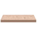 vidaXL Dessus de table 100x60x4 cm rectangulaire bois massif de hêtre