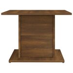 vidaXL Table basse chêne marron 55 5x55 5x40 cm bois d'ingénierie