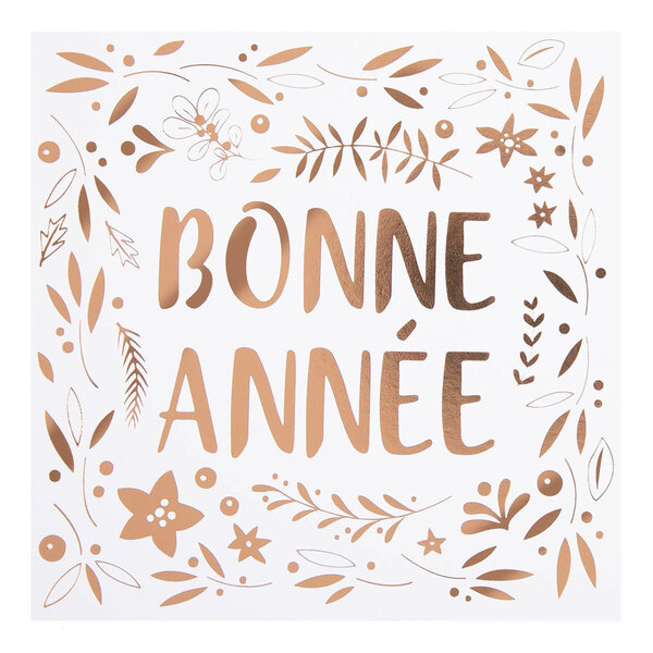 Carte De Vœux Etincelle Bonne Année - Draeger paris