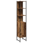 vidaXL Ensemble de Meubles de Salle de Bain en 4 pièces Bois Ancien