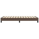 vidaXL Cadre de lit sans matelas marron 80x200 cm similicuir