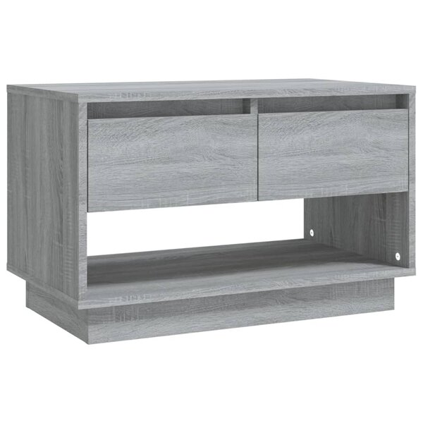 vidaXL Meuble TV sonoma gris 70x41x44 cm bois d'ingénierie