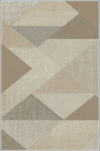 Tapis de salon MIRAN 80 x 150 cm - Beige