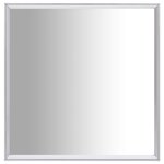 vidaXL Miroir Argenté 40x40 cm