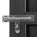 vidaXL Portillon WPC 100x150 cm Gris