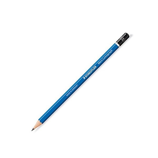 Crayon Papier Mars Lumograph 100 Mine 2 mm Bleu 2H STAEDTLER