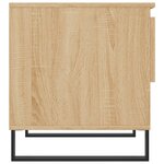 vidaXL Tables basses 2 Pièces chêne sonoma 50x46x50 cm bois d'ingénierie