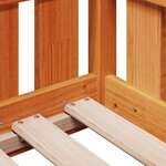 vidaXL Cadre de lit d'enfants forme de maison sans matelas 90x200 cm