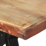 vidaXL Table à manger 180x90x76 cm Bois de récupération massif