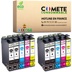 Cartouche 29XL Pack de 10 Compatibles Comete, Entreprise Française