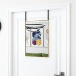 vidaXL Miroir de porte Doré 40x60 cm Verre et aluminium