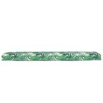 vidaXL Coussin de palette pour banc à motif de feuilles 180x40x8 cm en tissu Oxford