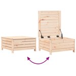 vidaXL Salon de jardin 6 Pièces bois de pin massif